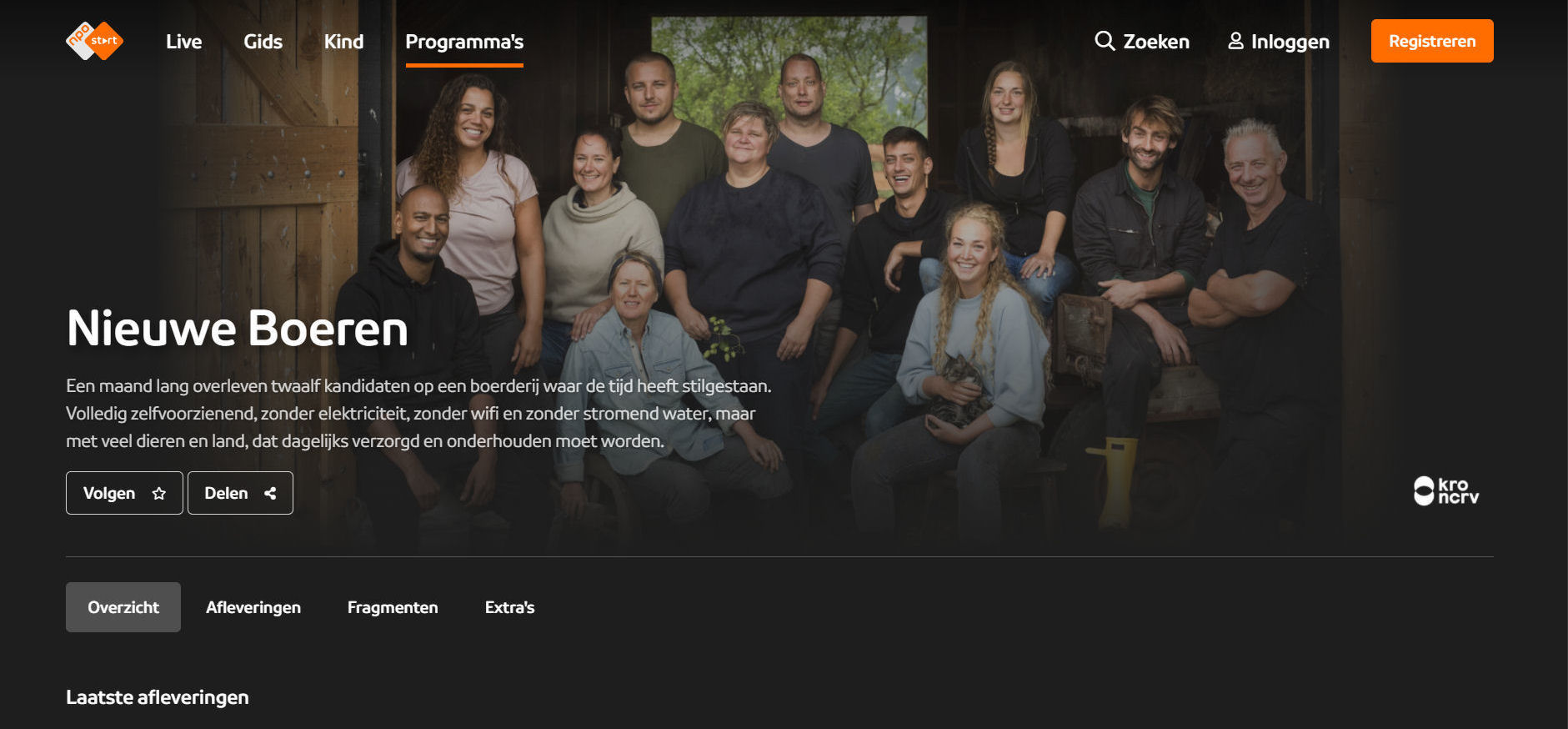 Foto's van nieuwe boeren (tv afleveringen)